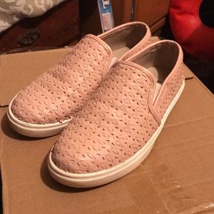 Pink Steve Madden Slip On Shoes